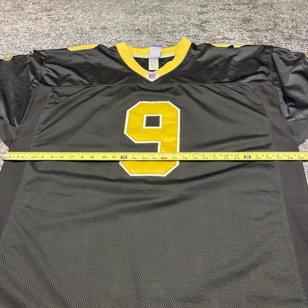 Reebok Vintage Drew Brees #9 New Orleans Saints Jersey Size 56 Stitched - Picture 8 of 11